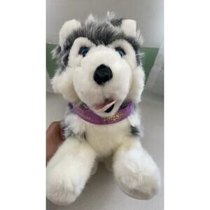 Vintage PBC Husky Puppy Dog Stuffed Animal Plush